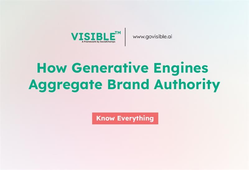How Generative Engines Aggregate Brand Authority