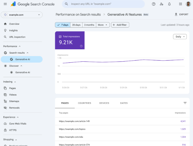 Google Search Console Now Has a Dedicated AI Performance Report -GoVISIBLE